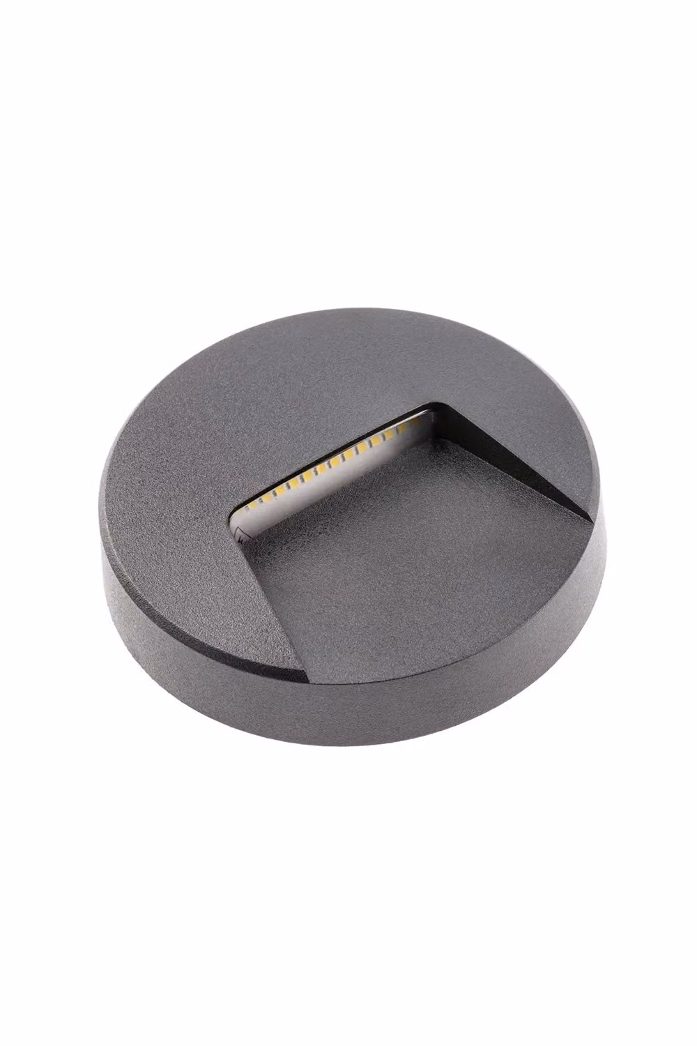 CGC Lighting Primrose Black LED Round Outdoor Wall Down Light – 3