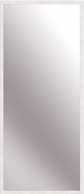 Nielsen Design Florentina Rectangular Wall Mirror with Geometric Mosaic Design in White, W: 70 cm, H: 170 cm