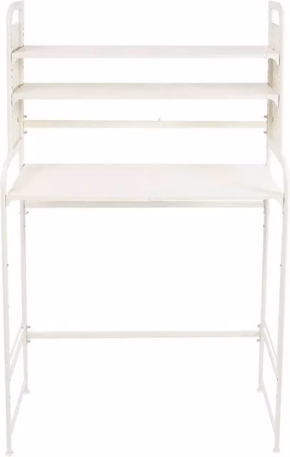 Kelvenix Expandable Over Toilet Laundry Room Shelf in White