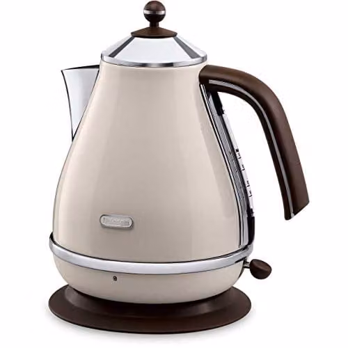 De'Longhi Icona Vintage Kettle in Beige