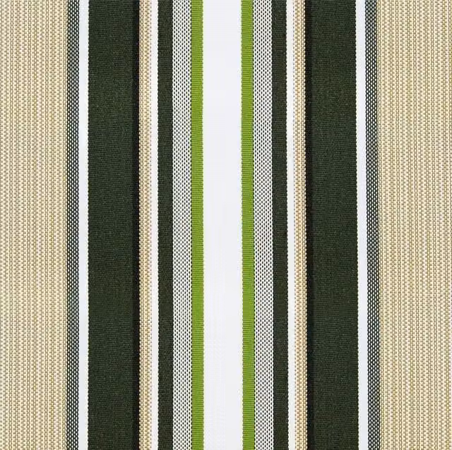 Primrose Awnings Replacement Awning Cover Fabric with Scalloped Valance, Multicolour, W: 400 cm, D: 300 cm – 1