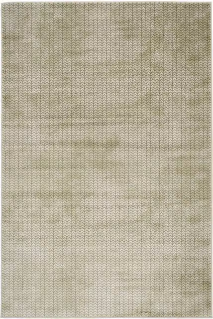 The Rug House Abstract Modern Rectangular Area Rug in Green, W: 280 cm, D: 190 cm
