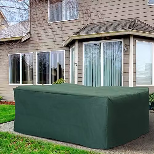 Outsunny Waterproof Garden Sofa Cover in Green, W/D/H: 245 x 165 x 55 cm – 2