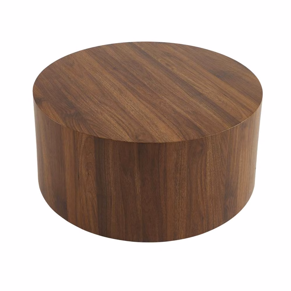 sweeek Round Coffee Table in Dark Brown – 2