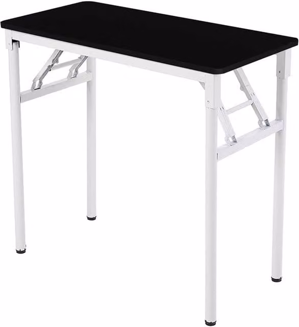 Garden Sanctuary Modern Folding Computer Desk in Black – 1