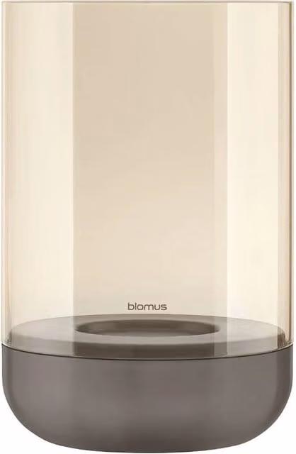 Blomus CALMA Lantern in Bronze Metal and Glass – 1