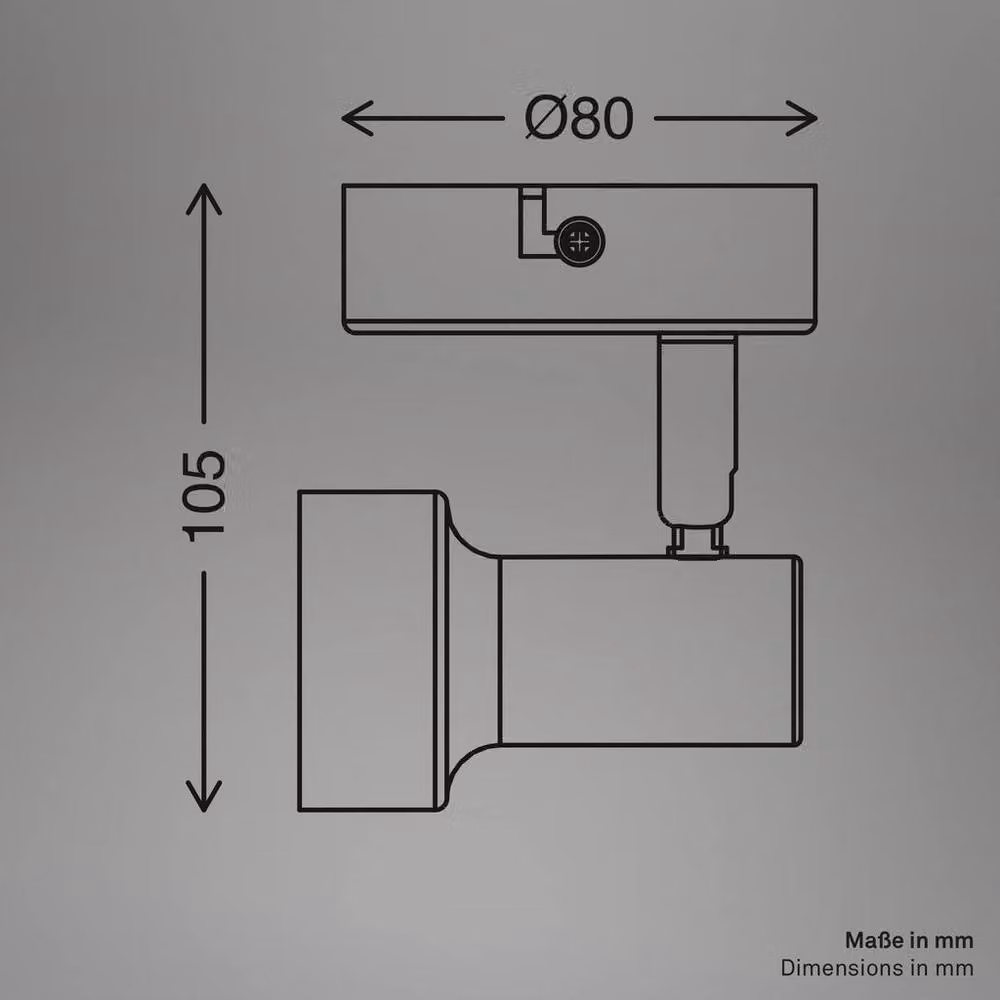 Briloner Beige Adjustable Metal Wall Light with GU10 Socket, W/D/H: 10.5 x 8 x 8 cm – 5