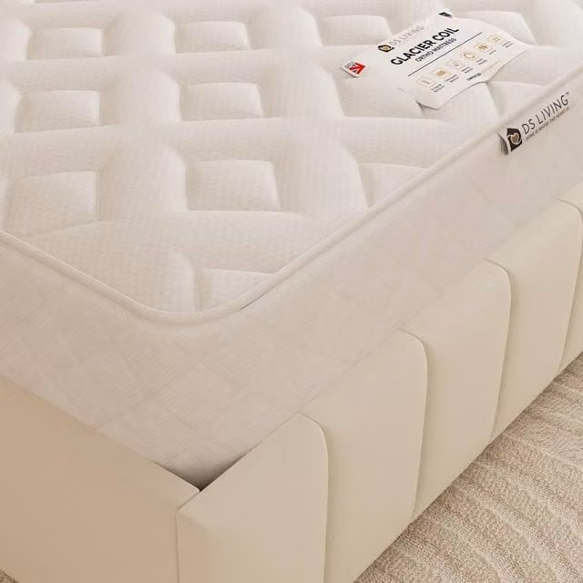 DS Living Nightfall Ortho Gel Glacier Spring Mattress in White, Size: Small Single, W/D/H: 90 x 190 cm – 1