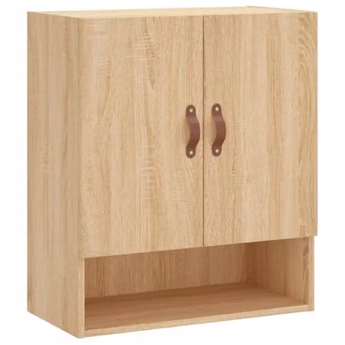 vidaXL Wall Cabinet in Brown MDF, W/D/H: 60 x 31 x 70 cm – 1