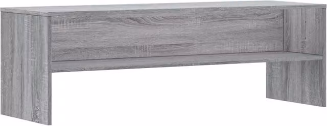 Berkfield Home Modern Grey Sonoma TV Cabinet W/D/H: 120 x 40 x 40 cm – 1