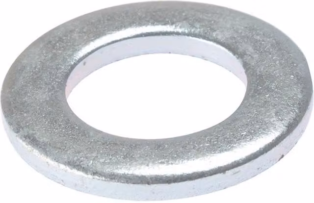 Forgefix Heavy-duty Flat Washers, Galvanised Steel, Silver