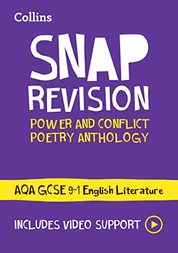 Collins AQA Poetry Anthology Power and Conflict GCSE Revision Guide – 1