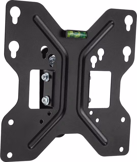 Ross Black Tilt and Turn TV Wall Mount for 23-50 inch Screens, Max Load 30kg