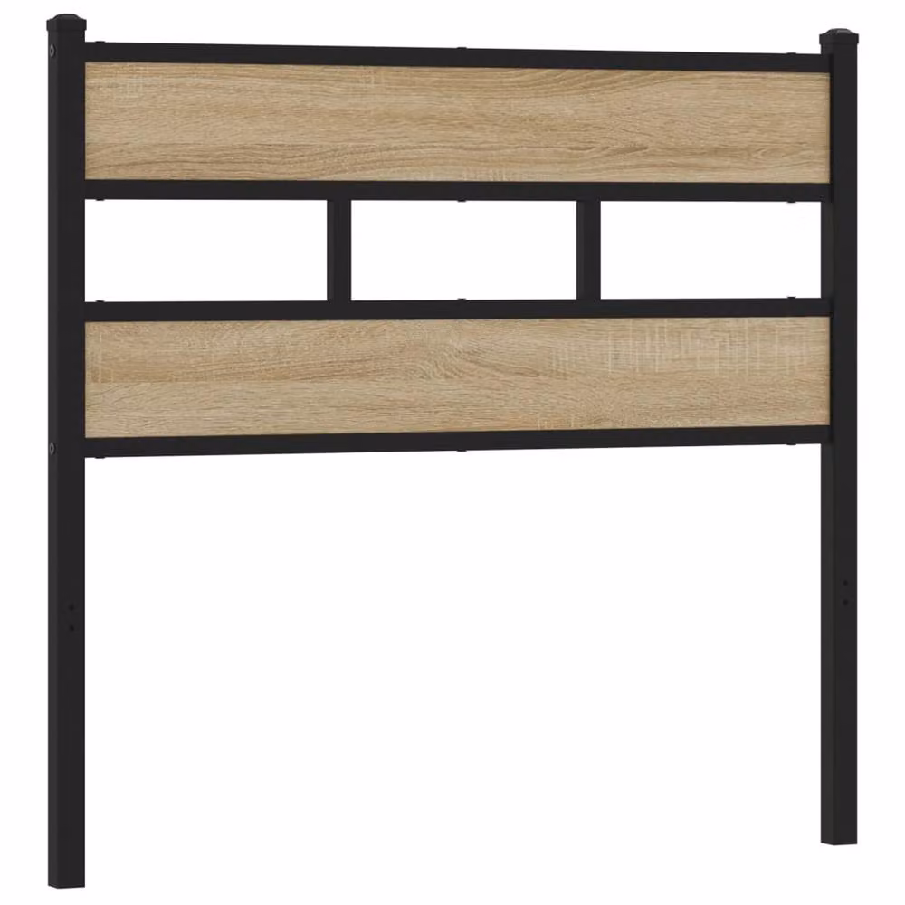 Berkfield Home Sonoma Oak Headboard in Brown, Width: 107 cm – 2