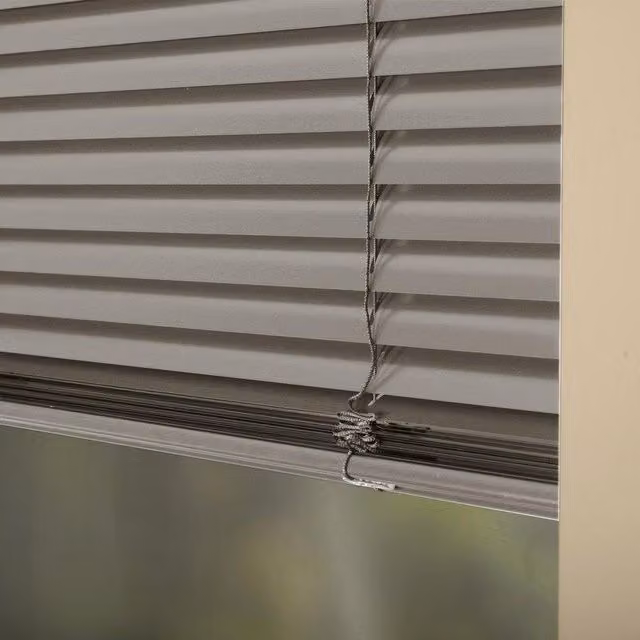 Premier Made To Measure 25mm Aluminium Venetian Blind in Shadow Grey