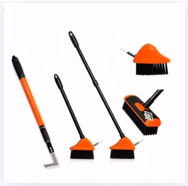 SPETLEK 4 in 1 Telescopic Steel Weed Remover Brush in Multicolour – 1