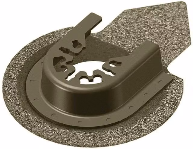 Faithfull Multi-functional Carbide Grit Finger Grout Remover, 65mm, Multi Colour