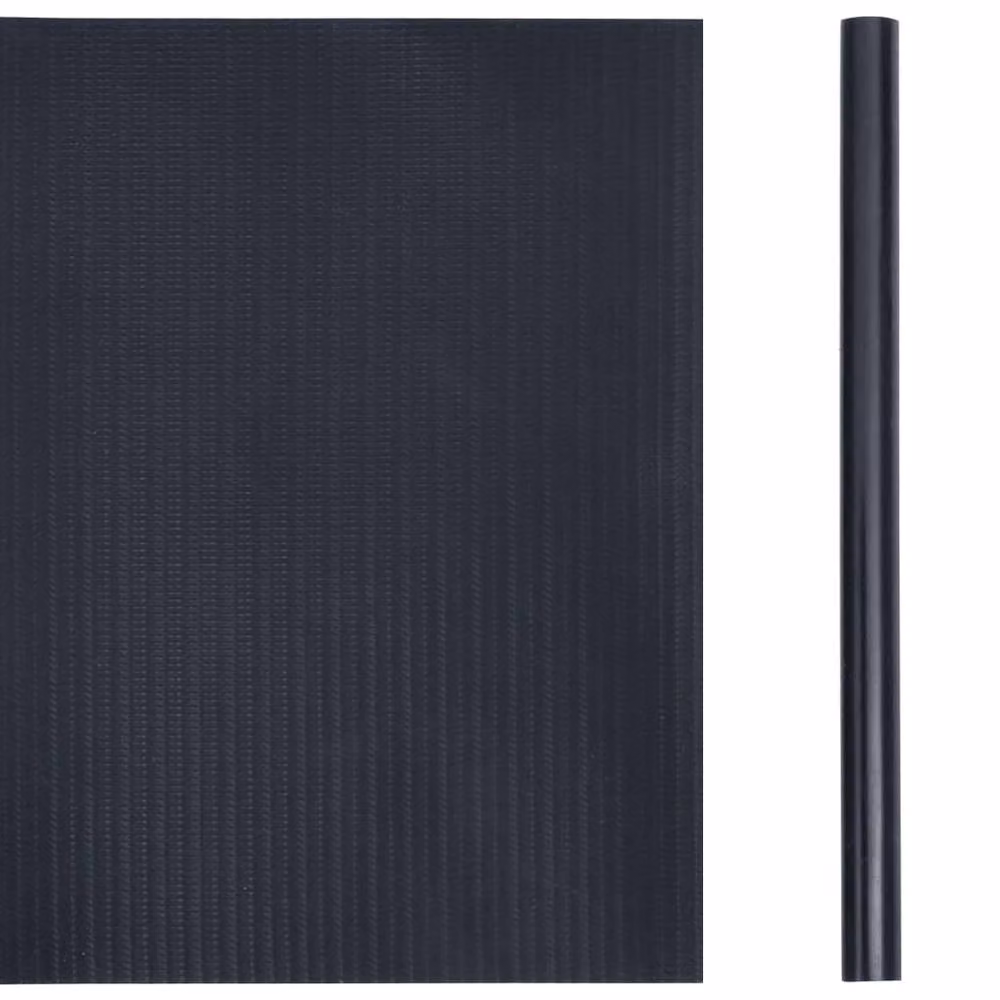 Berkfield Home Matte Dark Grey PVC Garden Privacy Screen Strip with Clamp – 3