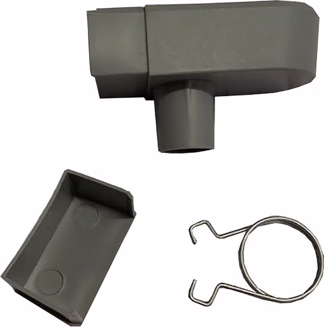 Greenhouse 35mm Guttering Rainwater Kit in Grey