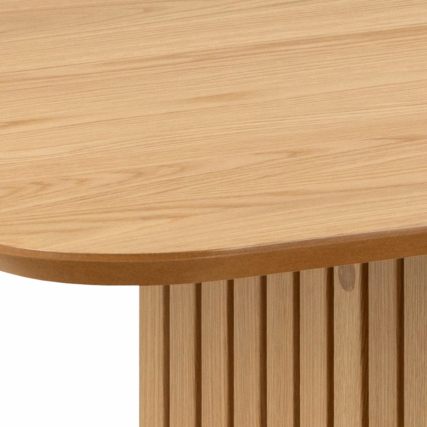 Furniture To Go Christo Oak Dining Table with 6 Black Lima Armrest Dining Chairs, W: 220 cm, D: 105 cm – 2