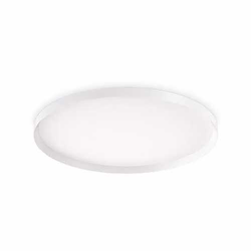 Netlighting Fly Decorative Round Simple Flush Ceiling Light, White, 4000K – 1