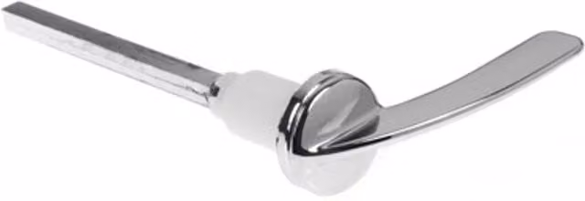 Thomas Dudley Chrome Side Cistern Lever with 1/2" Thread in Silver