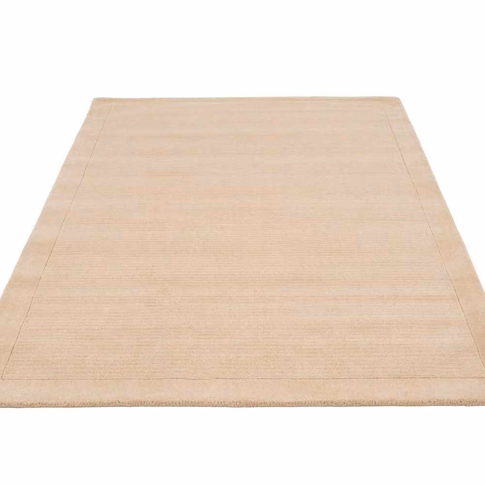 Kukoon Hand-Tufted Deep Pile Natural Wool Bedroom Area Rug in Beige, Grey and Green, W/D/H: 120 x 170 cm – 3