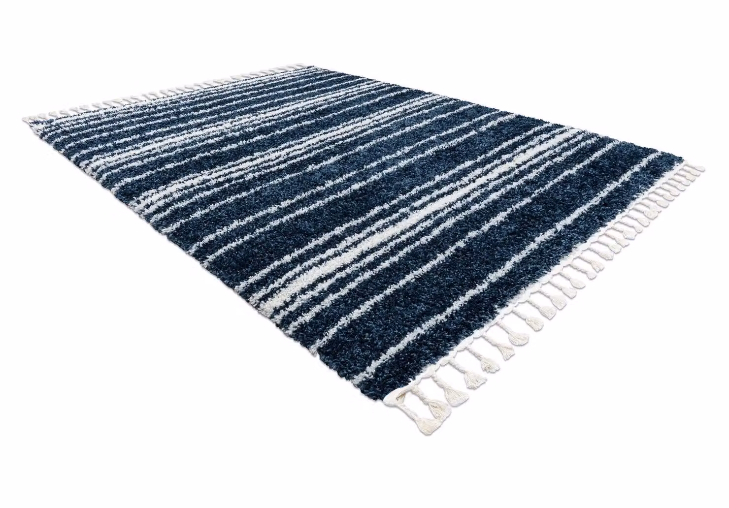 RugsX Moroccan Union Rug in Blue, W/D/H: 140 x 190 cm – 3