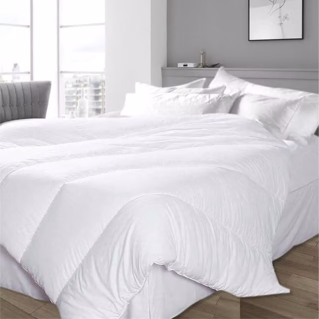 Ezysleep 15 Tog White Microfibre Cotton Cloud Duvet, W: 230 cm