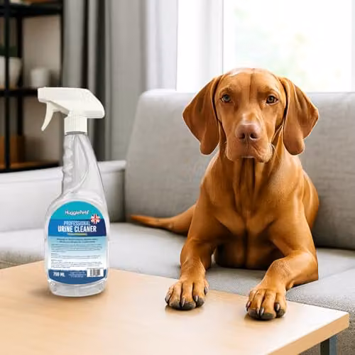 HugglePets Professional Pet Urine Cleaner, 750ml, Transparent – 3