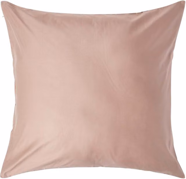 Homescapes 1000 Thread Count Egyptian Combed Cotton Mako Satin Housewife Pillowcase in Moonlight Beige, Width: 80 cm