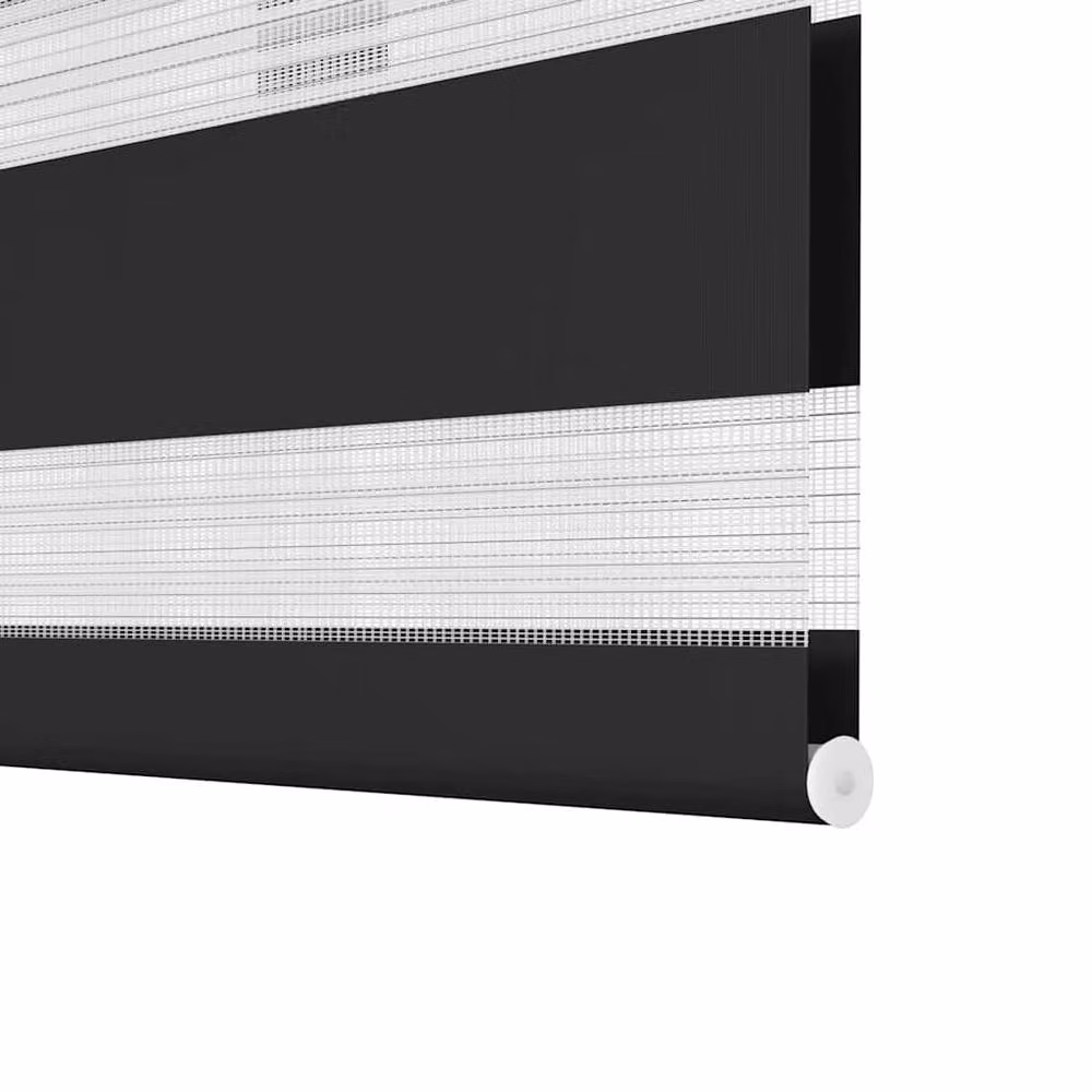 Berkfield Home Elegant Zebra Blind, Black and White, W: 50 cm, H: 100 cm – 6