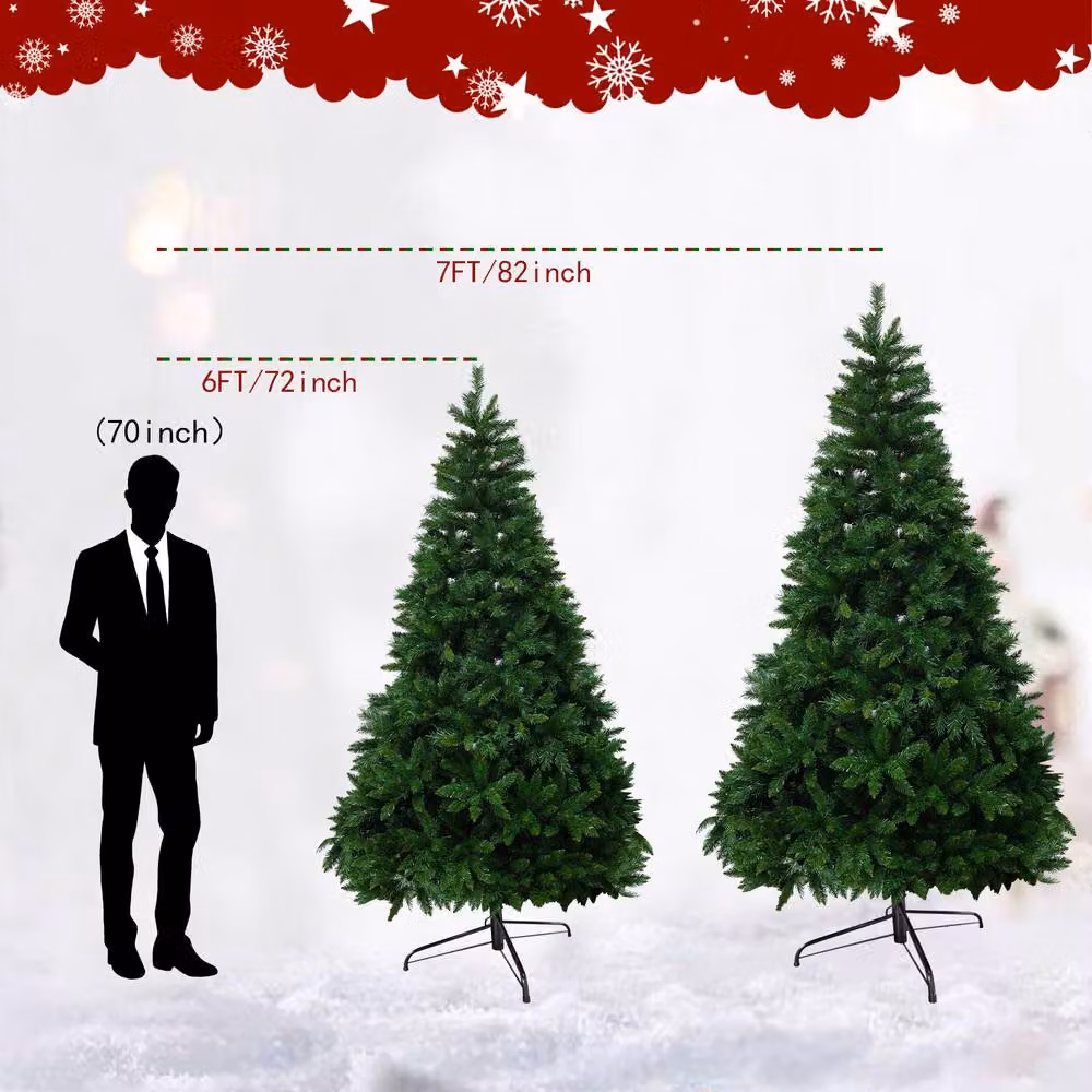 Direct Wicker Green 6FT Flame-Retardant Christmas Tree – 8