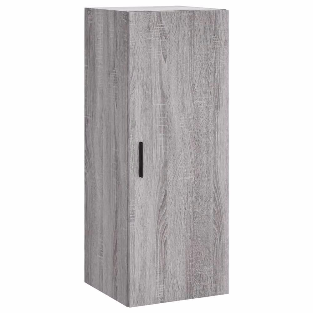 Berkfield Home Wall Mounted Cabinet in Grey Sonoma, W/D/H: 34.5 x 34 x 90 cm – 2