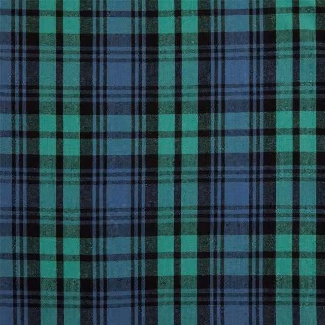 Homescapes Multicolour Black and Green Adult Fabric