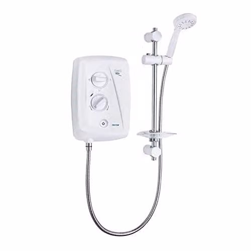 Triton SP8008ZFF Mains Electric Shower in White and Chrome