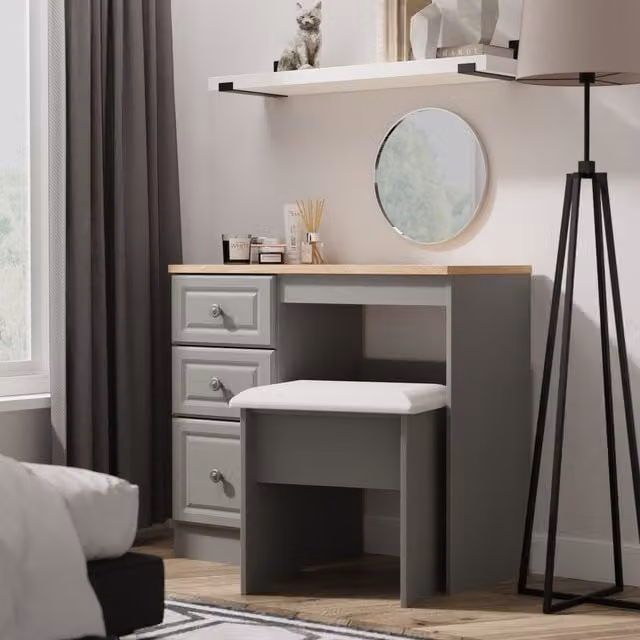 Ready Assembled 2 U Surrey Stool in Grey – 1