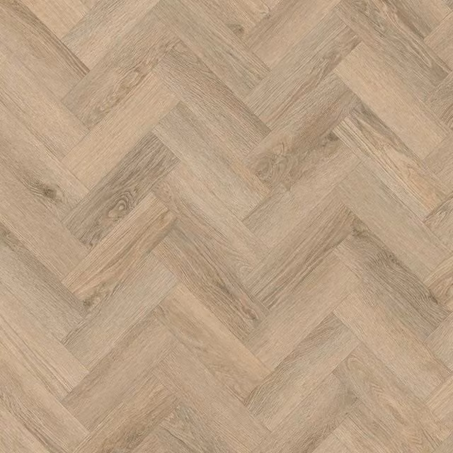 HolPa Wood Effect Luxury Vinyl Tile Planks in Tan and Beige, Covers 3.763sqm