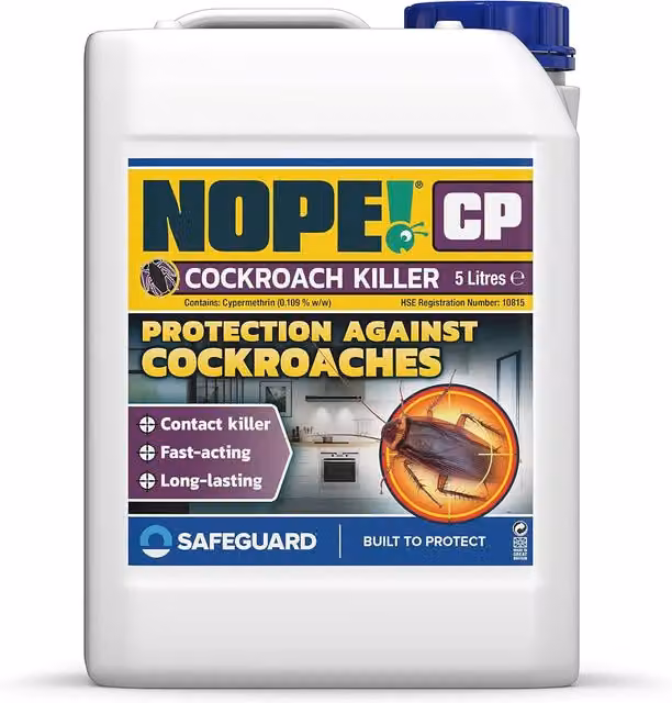 NOPE! CP Cockroach Killer, 5 l, White