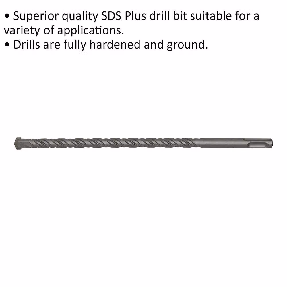 Loops SDS Plus Drill Bit, Multicolour, Diameter: 15 mm, Length: 260 mm – 2