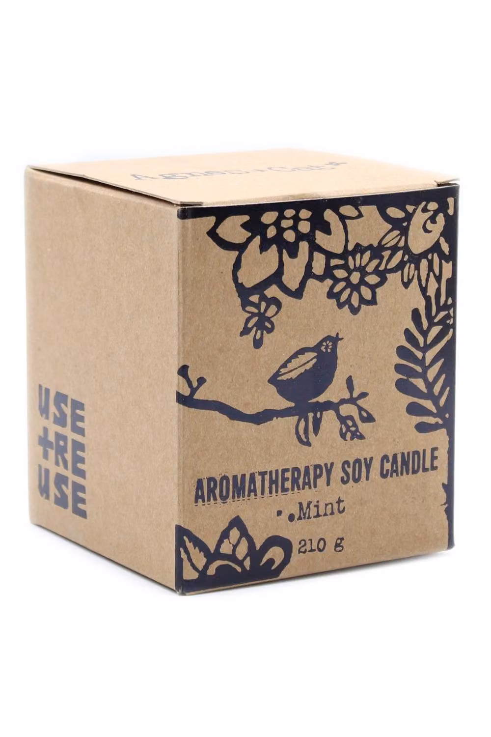 KDMD Agnes & Cat Herb Garden Mint Fresh Soy Candle in Terracotta Pot – 2