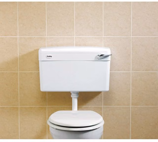 Thomas Dudley Slimline Water Saving WC Cistern in White