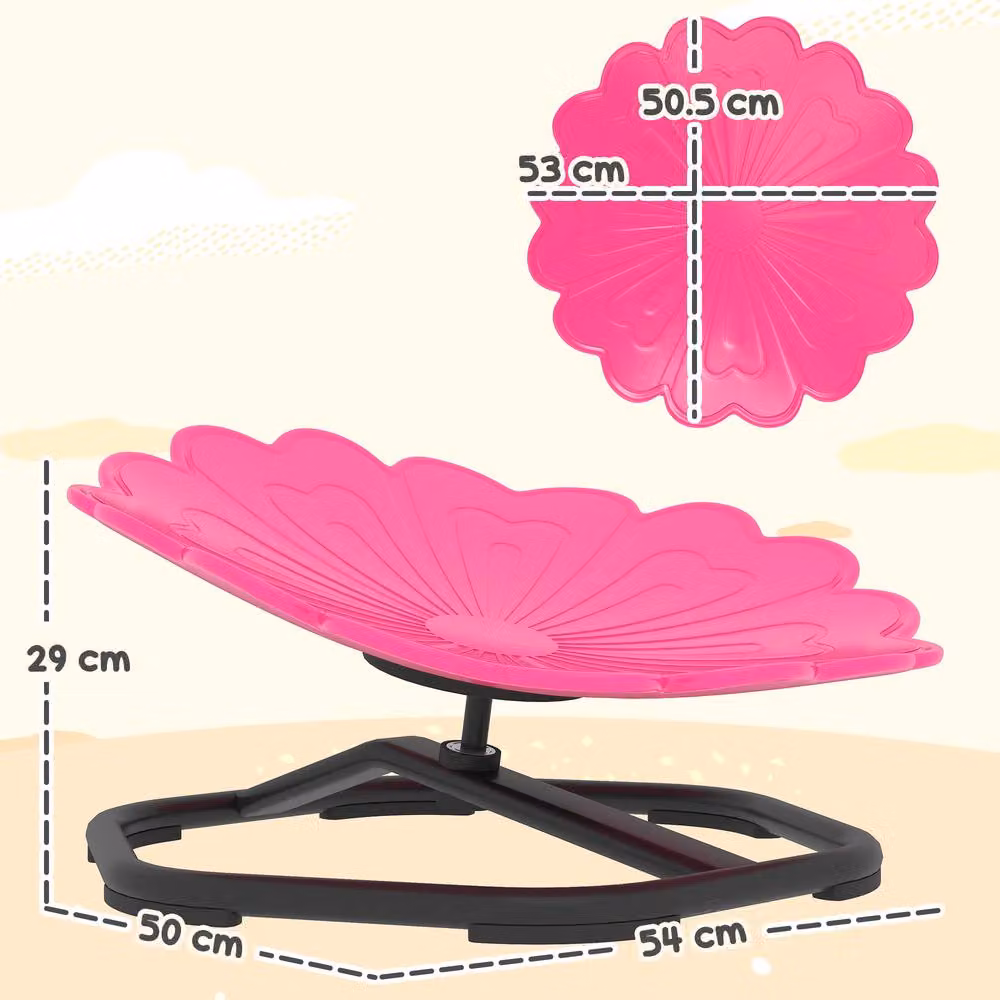 STILVORA Kids Sensory Spinning Chair in Pink – 2