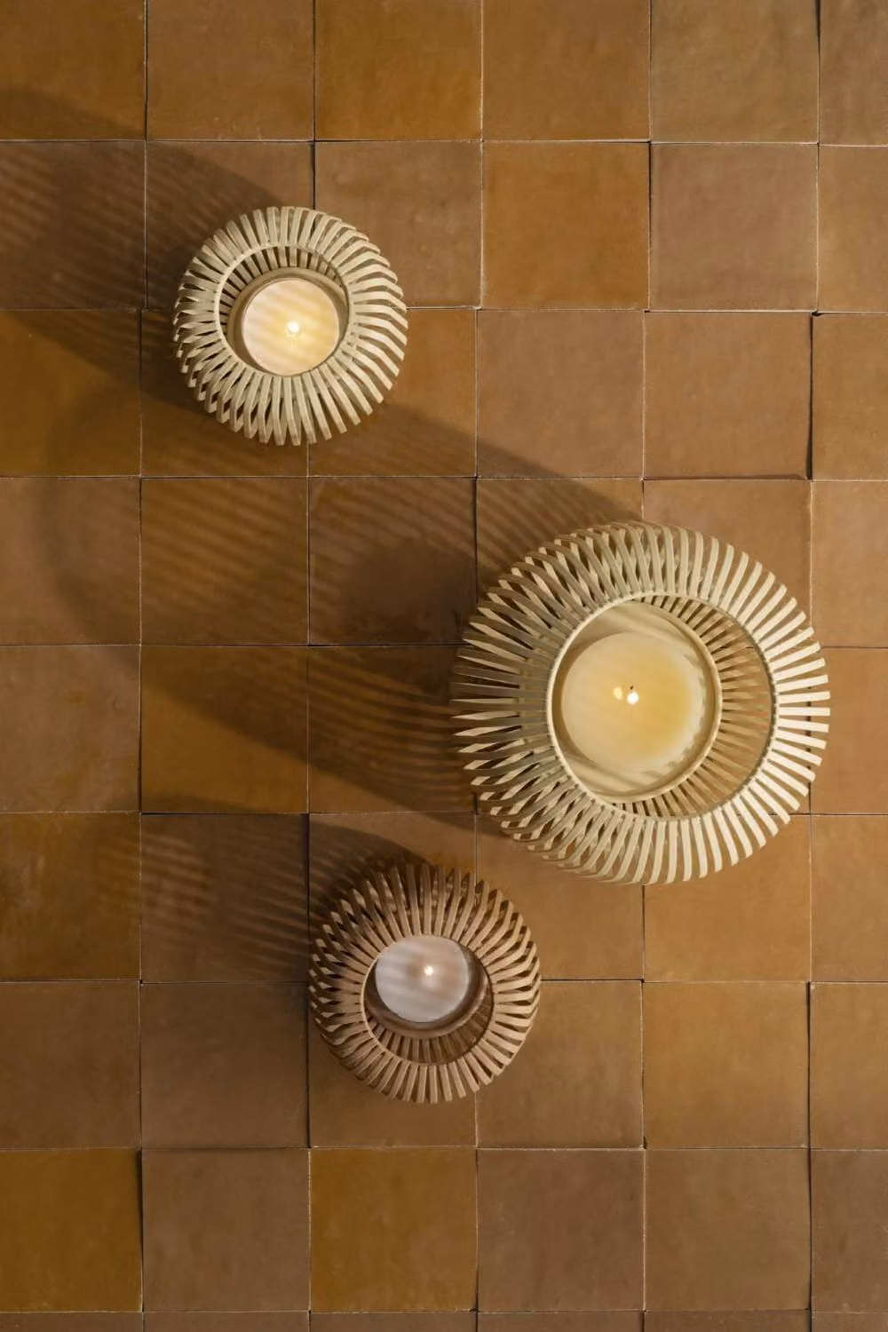 Blomus LITO Lantern XS in Indian Tan and Beige – 2