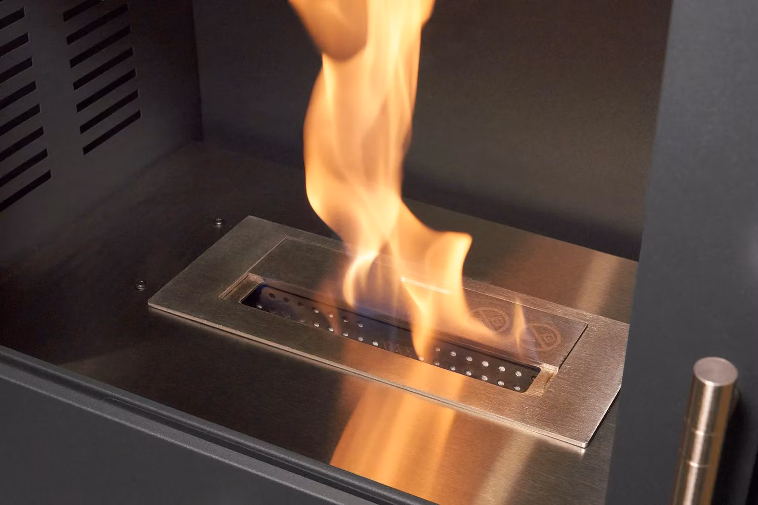 OKO S3 Bio Ethanol Stove in Charcoal Grey – 2