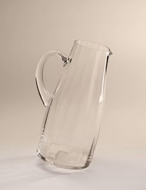 M&S Transparent Glass Jug