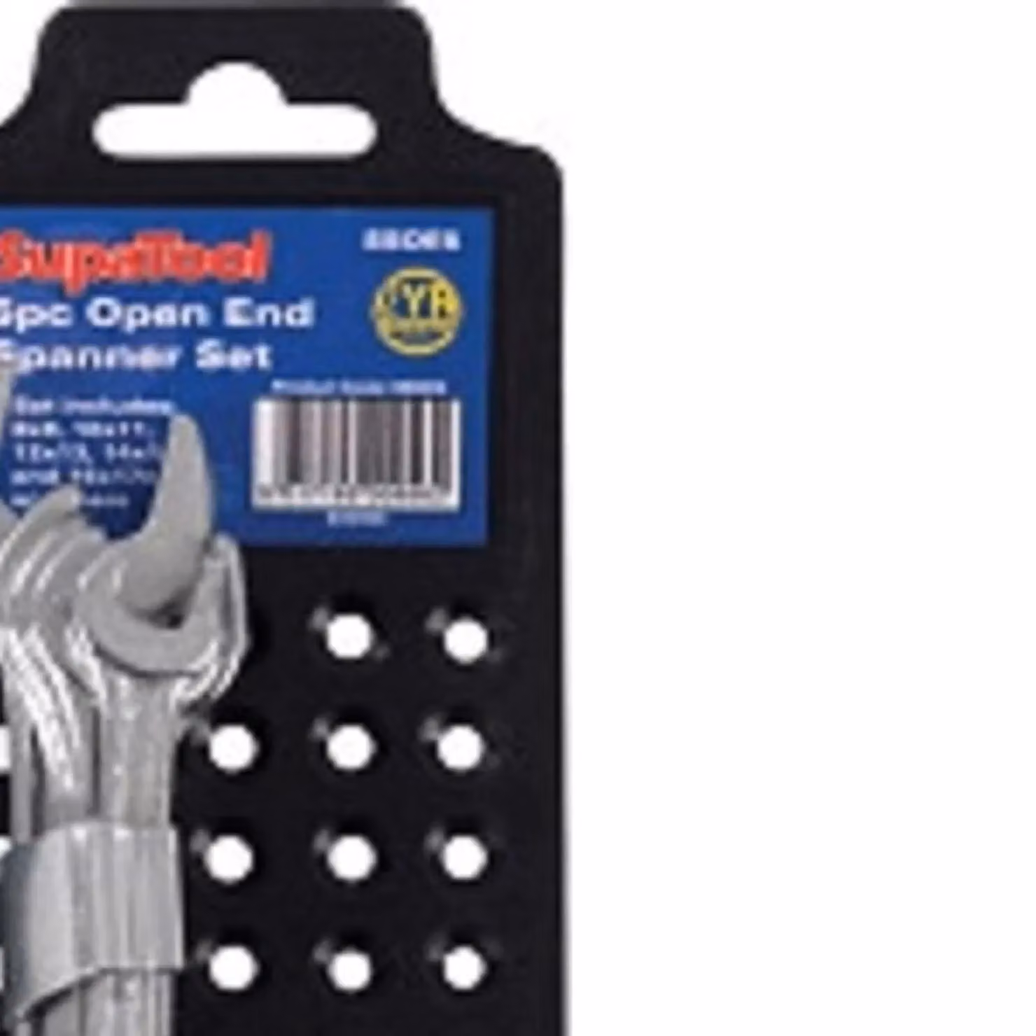 SupaTool Open End Spanner Set, 5 Pack, Silver – 2