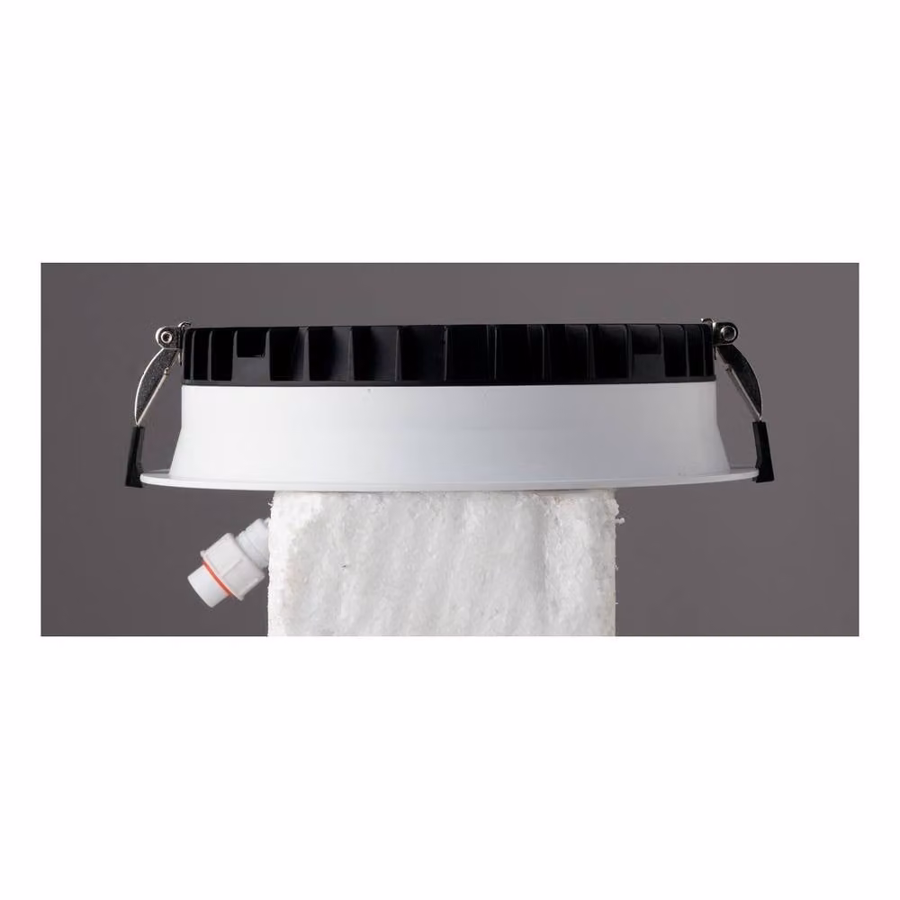 Netlighting XANTO RGBW LED Recessed Downlight, White, W/D/H: 12 x 12 x 4.7 cm – 1