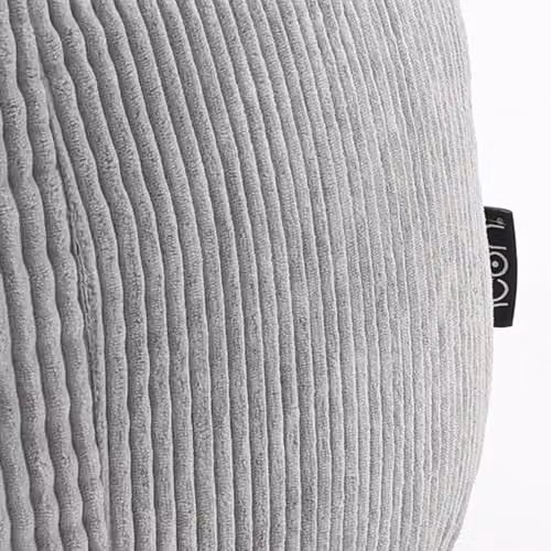 ICON Dalton Corduroy Bean Bag with Filling in Grey – 3