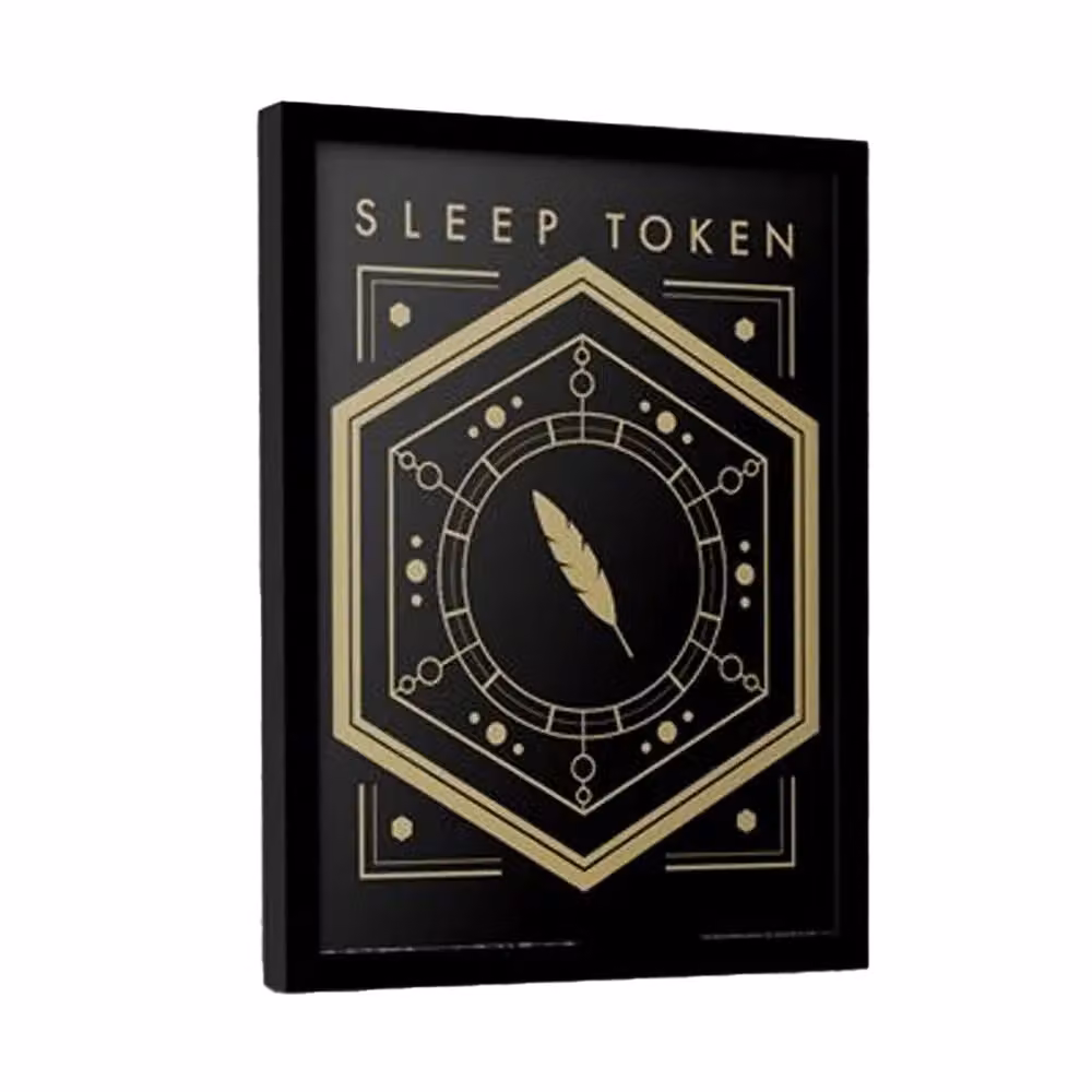 Sleep Token Feathered Host Framed Multicolour Graphic Paper Poster – 2